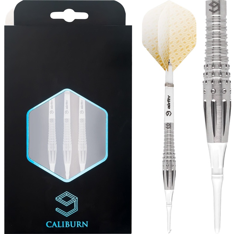 *Caliburn Cowboy Darts – Soft Tip – 90% – Natural – 18g 18g