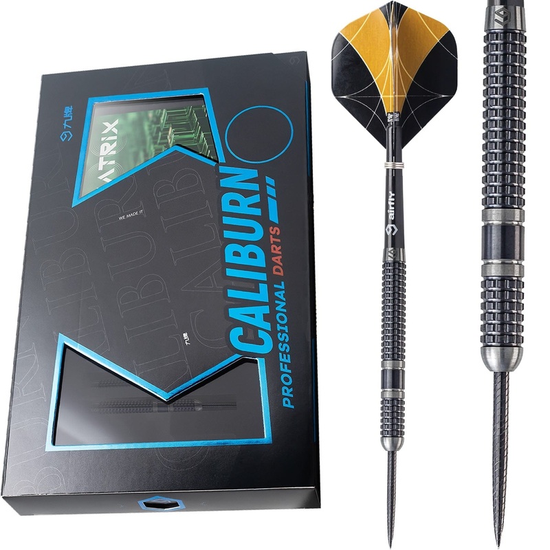 *Caliburn Matrix I Darts – Steel Tip – 90% – A1 – Black 23g