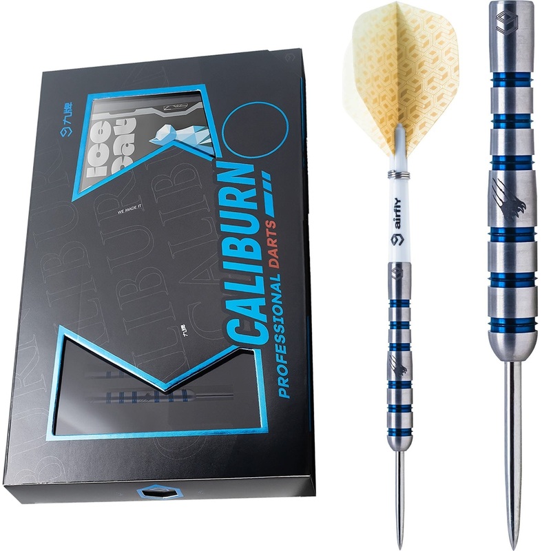*Caliburn Player Darts – Steel Tip – 90% – Blue Ring – Ice Cat 22g