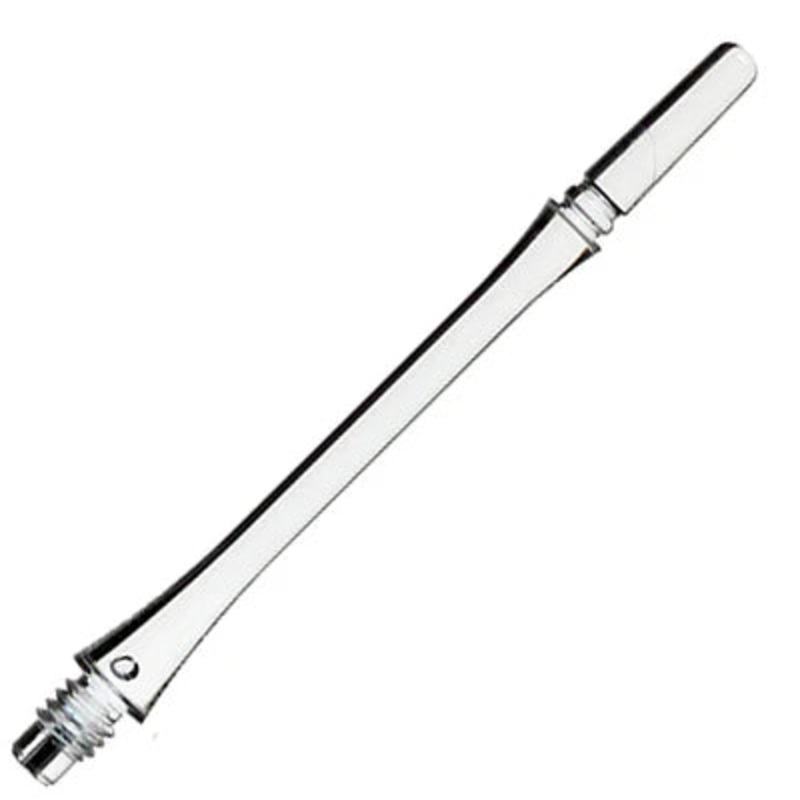 Cosmo Fit Flight Gear Normal Spinning Dart Shafts – X-Long #8 (42.5mm) Clear Normal Shaft Only Length – 42.5mm Clear