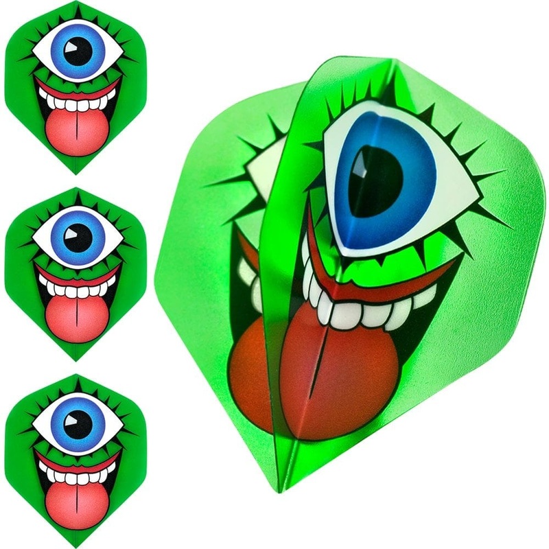 Dart Flights – Poly Metronic – Extra Strong – Std – The Eye