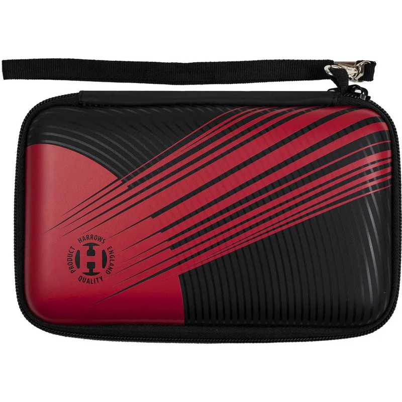 Harrows Blaze Fire Pro 6 Darts Case – Black/Red