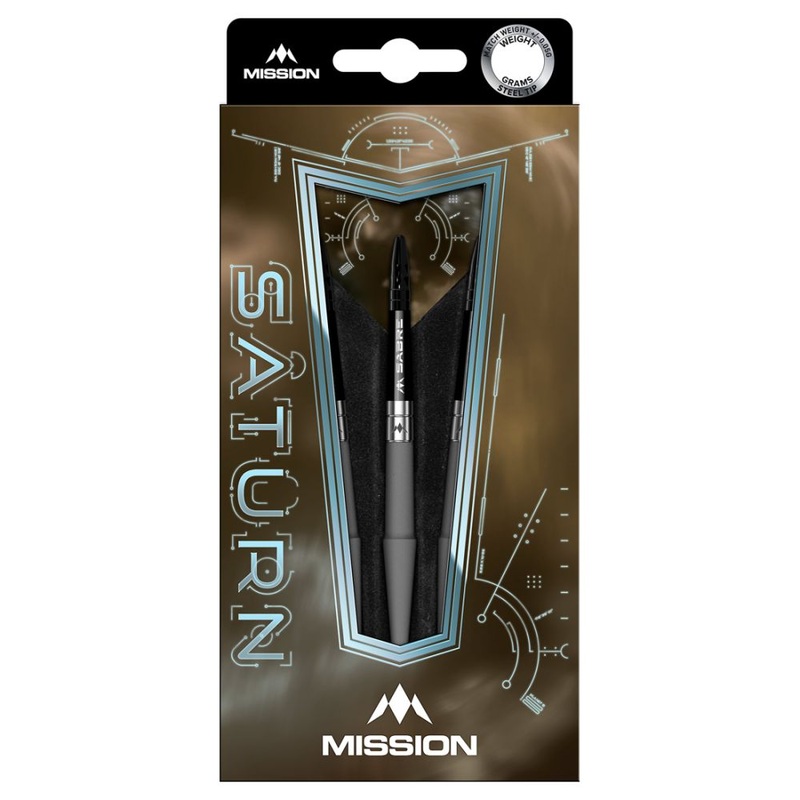 Mission Saturn Hyperion Model 90% Steel Tip Darts 22 grams