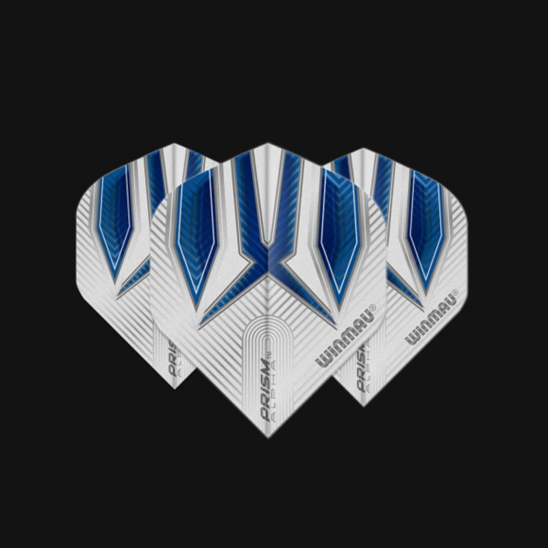 Prism Alpha Blue & White Extra Thick Standard 100 Micron Poly metronic extra thick