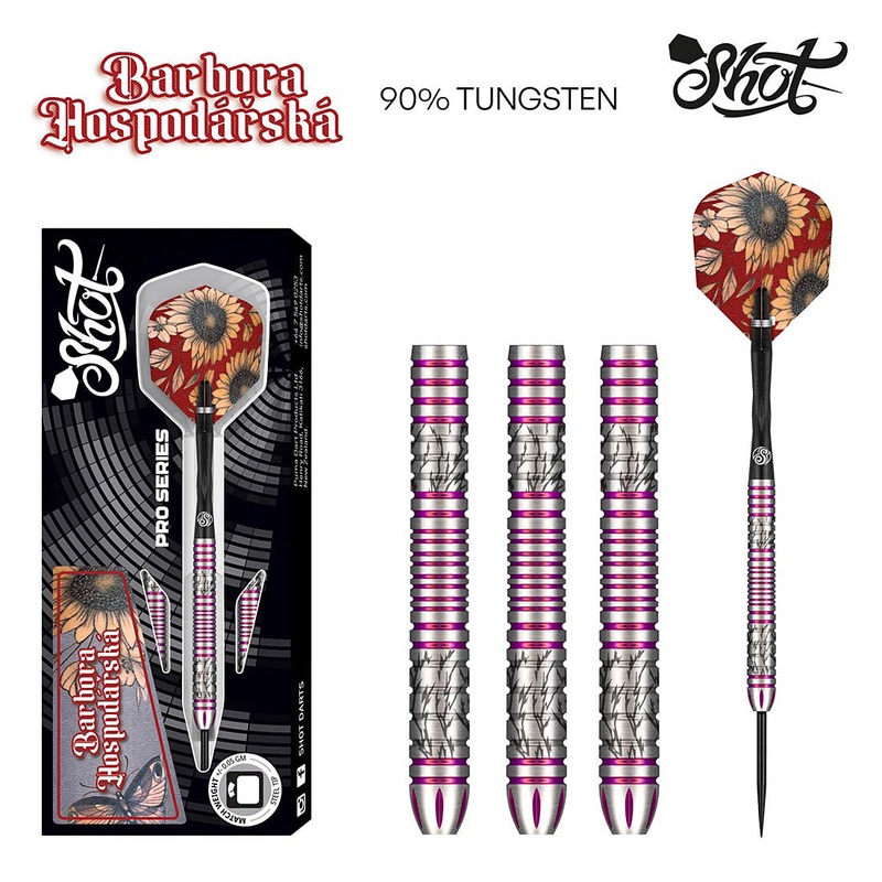Shot Barbora Hospodarska Gen 2 90% Tungsten Darts 23 grams