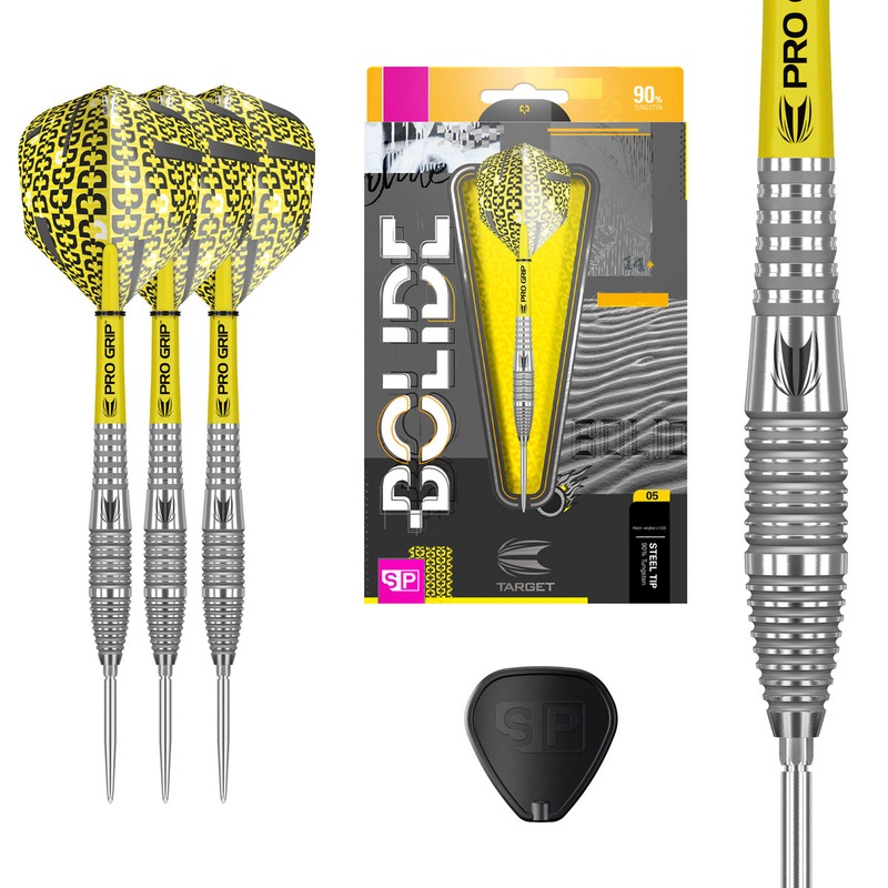 Bolide 05 Swiss Point 90% Tungsten Steel Tip Darts by Target 22 Gram