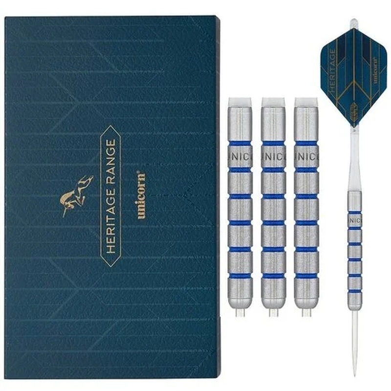 Heritage Maestro 80% Tungsten Steel Tip Darts by Unicorn 22 Gram