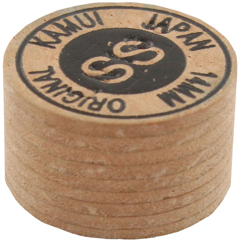 Kamui Tan Billiard Cue Tip – Extra Soft 14mm