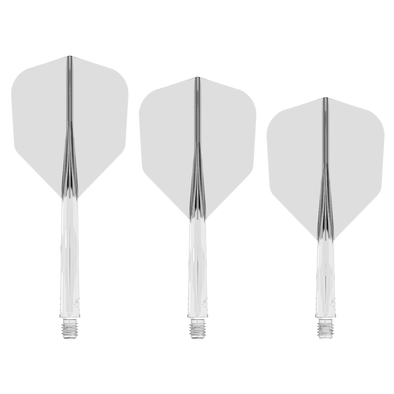 Mission Force 90 – New Moulded Flight & Shaft System – Clear – Standard No6 Medium