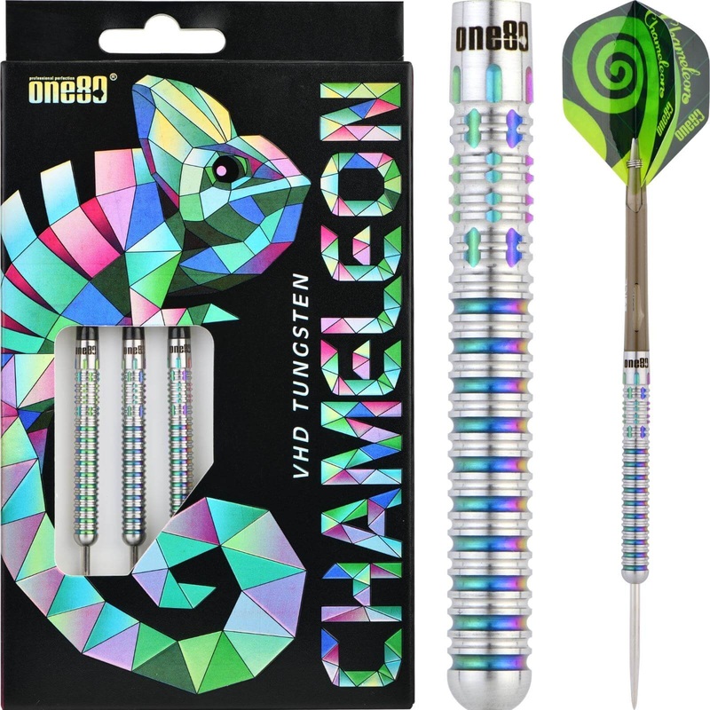 One80 – Chameleon Allira Darts – Steel Tip – 90% Tungsten – 22g 24g 22 grams