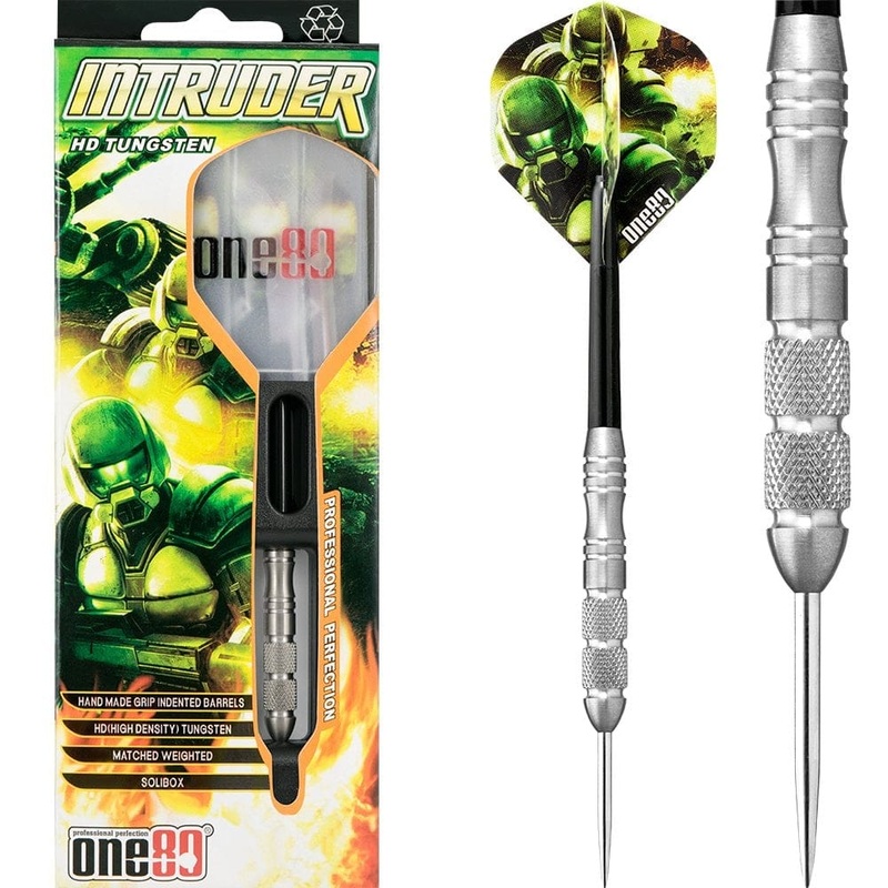 *One80 Intruder Darts – Steel Tip Tungsten – Hand Made 20g