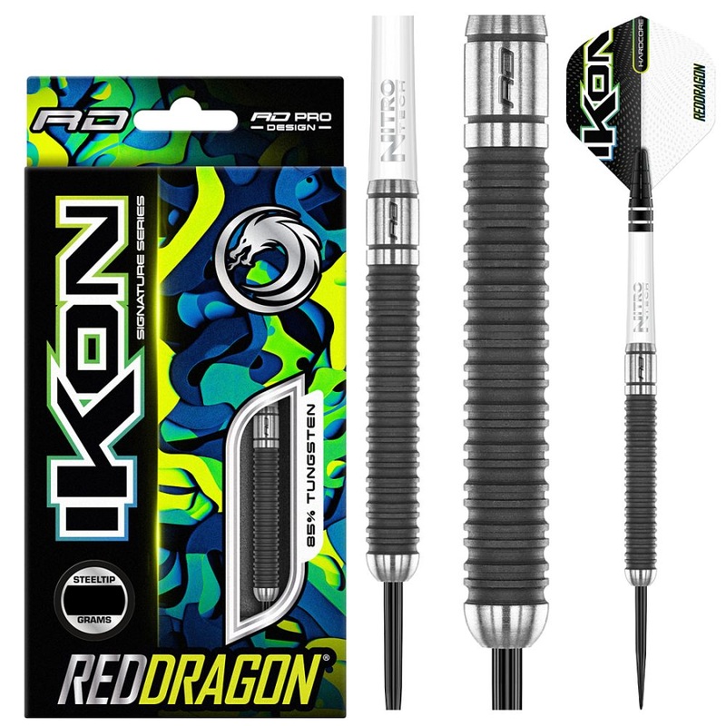 Red Dragon Ikon 1.4 85% Tungsten Steel Tip Darts 24 grams