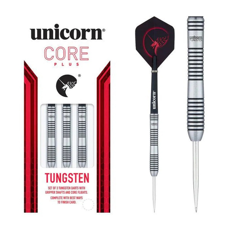 Unicorn Core Plus Win Style 1 70% Tungsten Steel Tip Darts 20 GRAM
