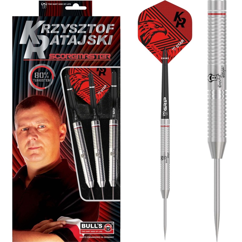 BULL’S Krzysztof Ratajski Darts – Steel Tip – The Polish Eagle – Scoremaster 22g