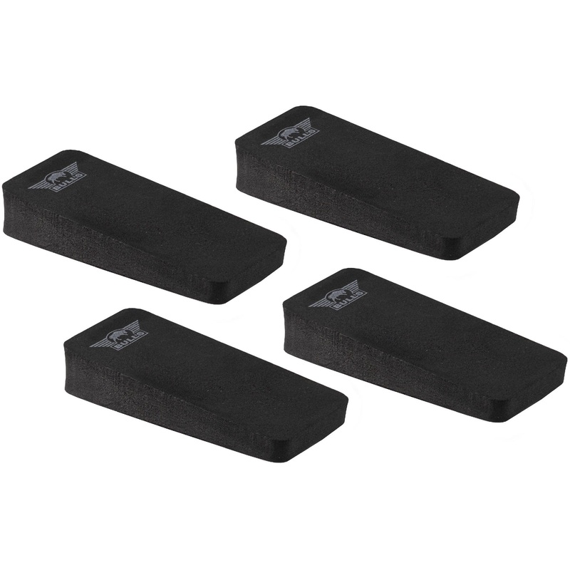 Bulls Foam Dartboard Wedges – Pack 4 – Black