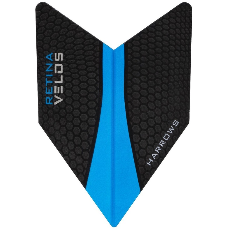 Harrows Velos Retina Aqua Dart Flights Aqua