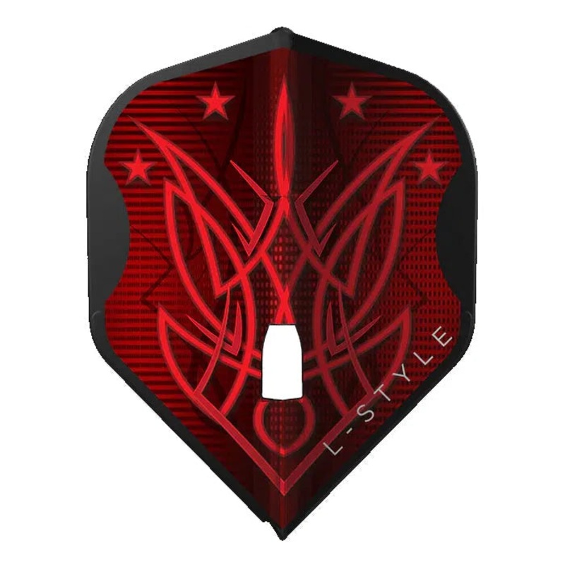 L-Style Lisa Ashton L1 PRO BLACK V3 Signature Champagne Darts Flights