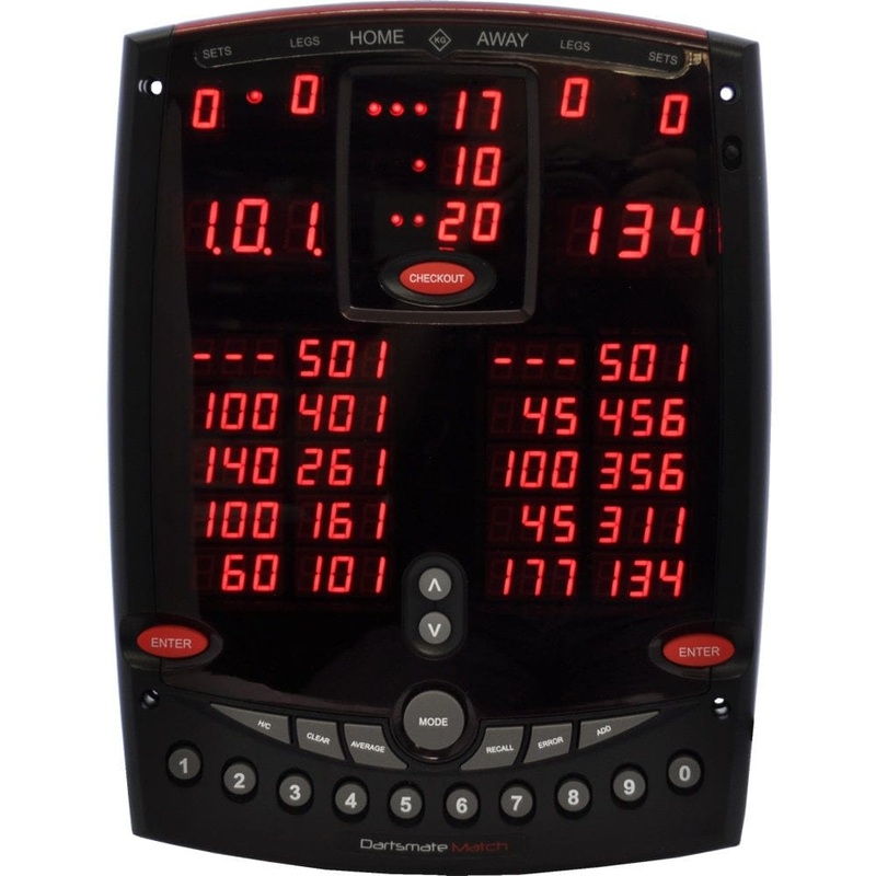 Scoreboards – Dart Scorer – League Approved – Dartsmate Match – includes vs computer UK Plug