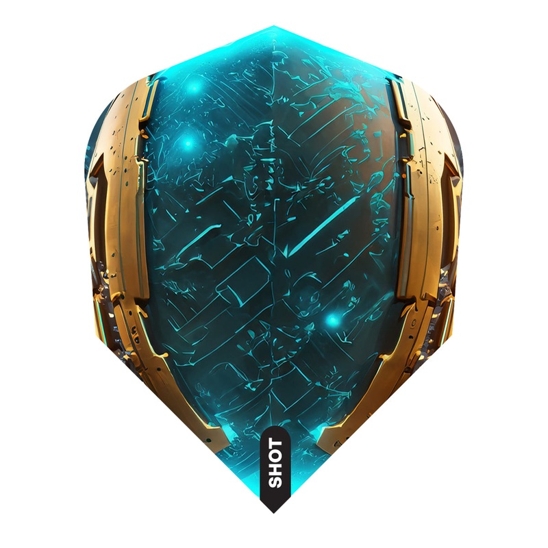 Shot AI Replicant Dart Flight Set Small Standard Standard 100 Micron Polymer