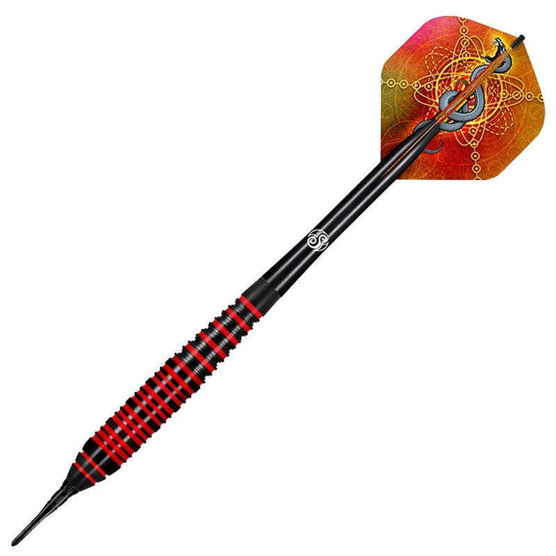 Shot Mystic Soft Tip Darts – Red 18gm