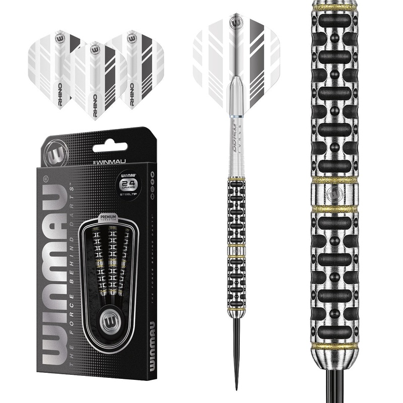 Steve Brown Extreme 90% Tungsten Steel Tip Darts by Winmau 24 Gram