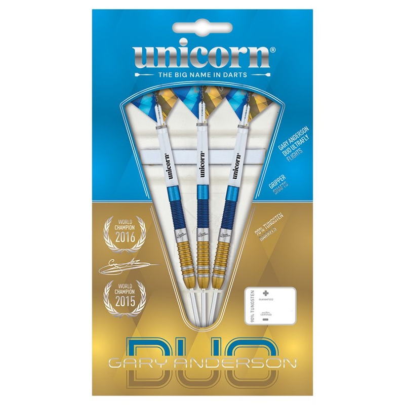 Unicorn Gary Anderson Duo Darts – 2024 23 grams