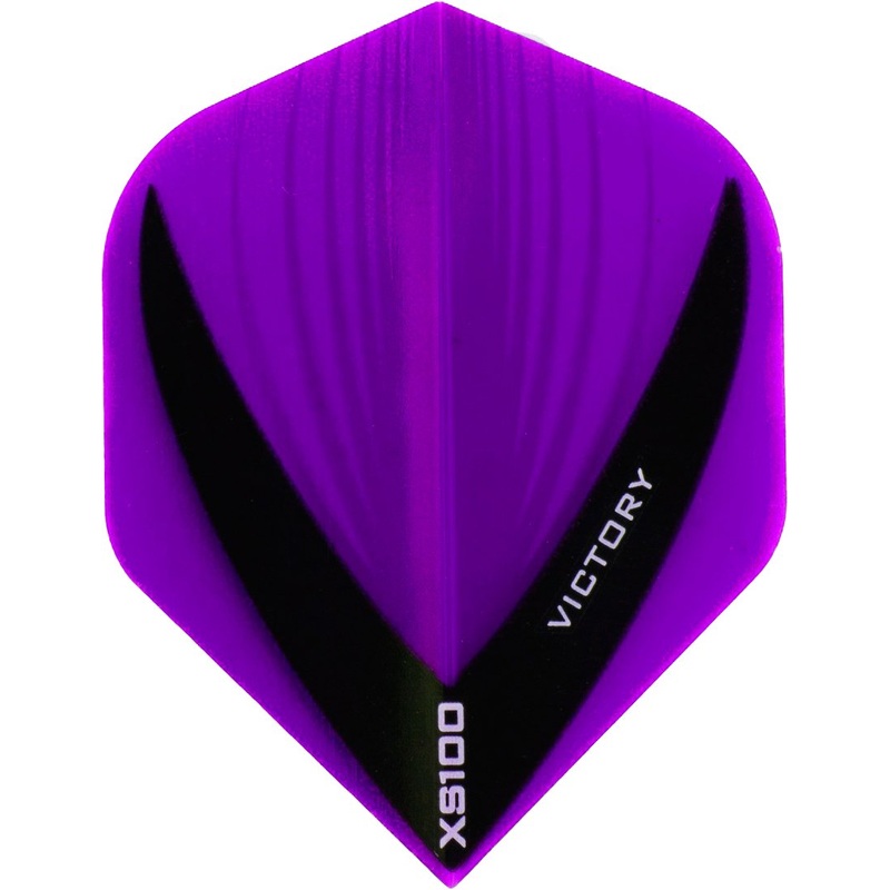 Victory Darts XS100 Vista Purple Extra Strong Dart Flights