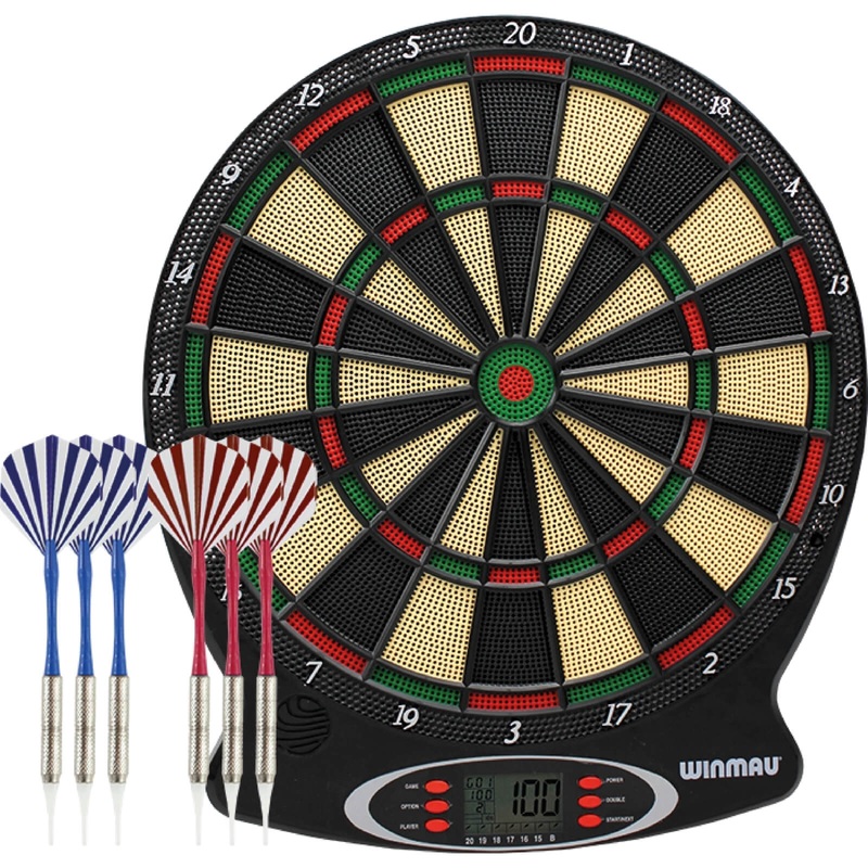 Winmau – Ton Machine Electronic Soft Tip Dartboard Set