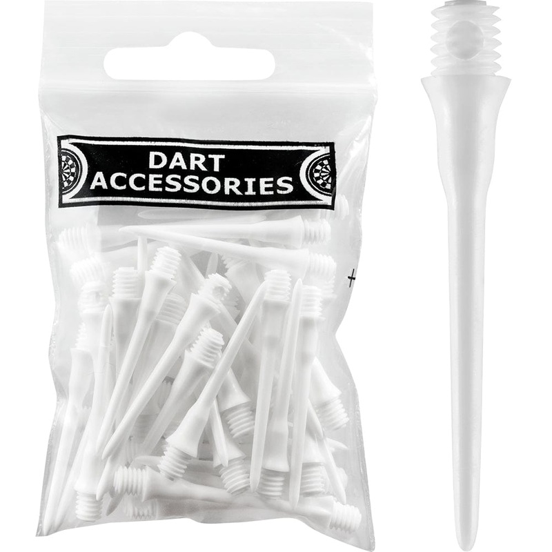 *Cosmo – Soft Tips – 2ba Thread – Fit Point – Long – Pack 50 Natural White