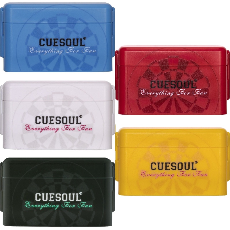 *Cuesoul – Antie Dart Flight Holder – Printed Design – Dartboard Black