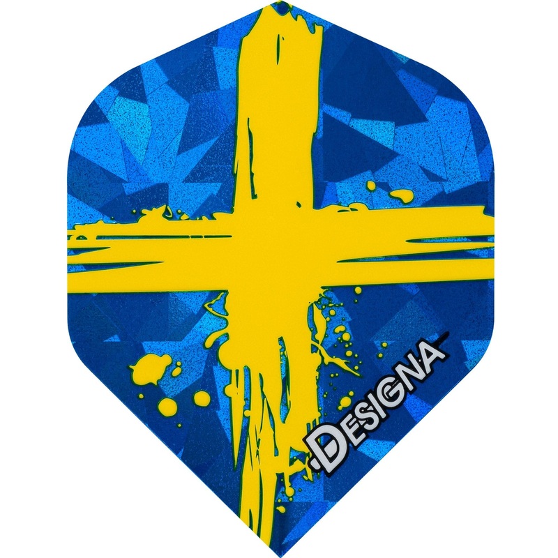 Designa Patriot Dart Flights – Hologram – Std – Sweden