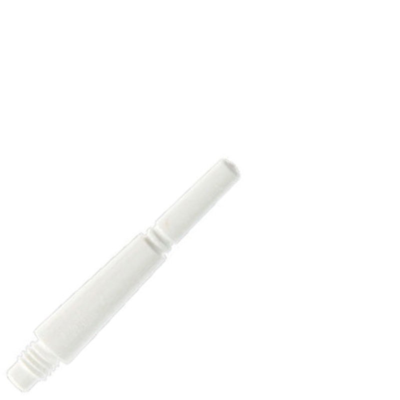 Fit Flight Gear Normal Spinning Dart Shafts – X-Short #2 (18.0mm) White