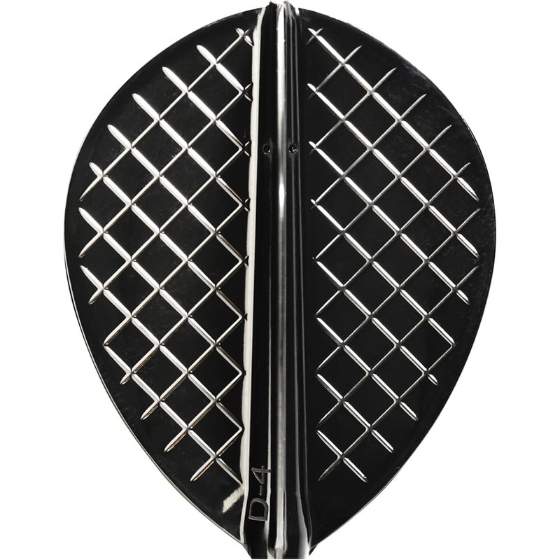 Fit Flight Pro Dart Flights – D-4 Black