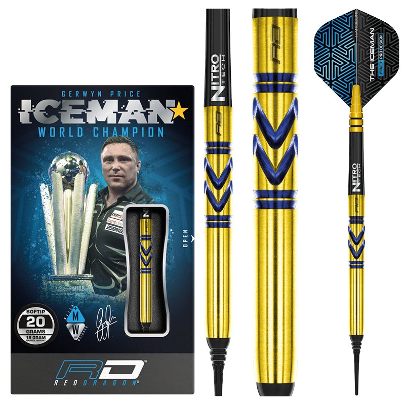 Gerwyn Price Avalanche Gold Soft Tip 18