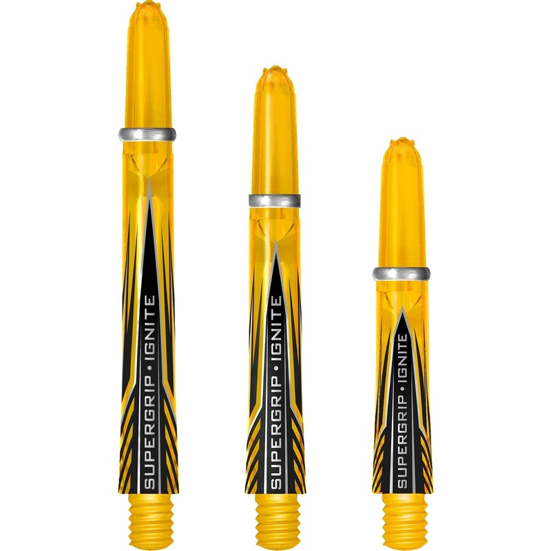 *Harrows Supergrip Ignite Shafts – Dart Stems – Yellow Medium