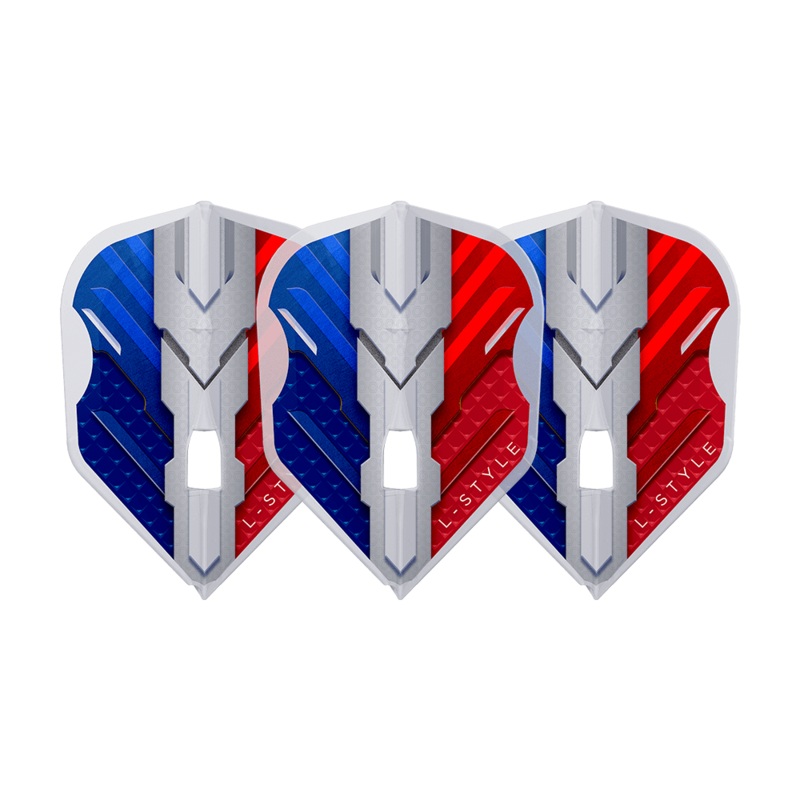 L-Style L-Flights – L1 Pro – Champagne Ring – Standard – V Series Type B – France – Clear White