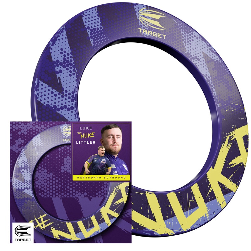 Luke ‘The Nuke’ Littler Dartboard Surround by Target