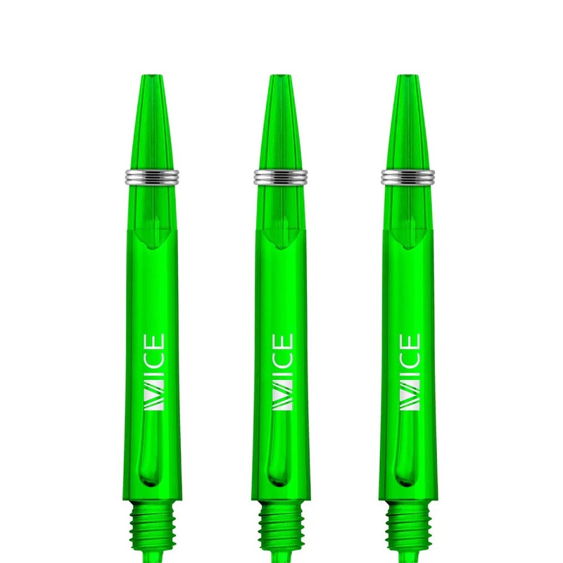 One80 Proplast Vice Dart Shafts – Neon Green – In Between Polycarbonate In Between (41mm in length excluding thread) Neon Green
