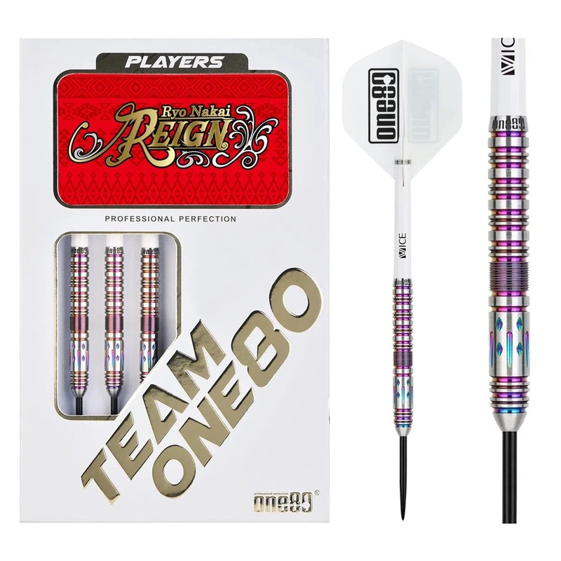 One80 Ryo Nakai 90% Tungsten Steel Tip Darts 24 GRAM