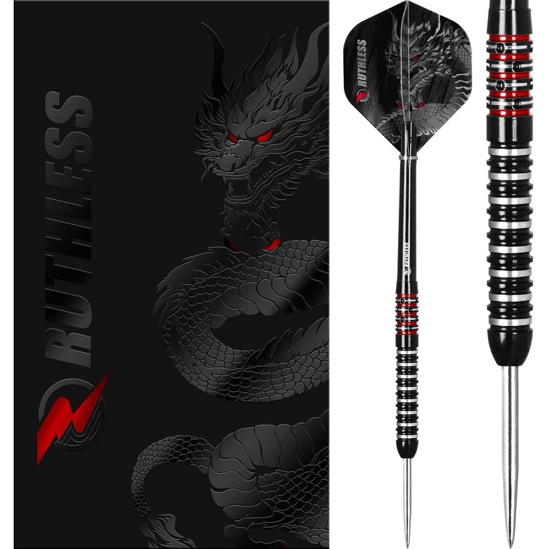 Ruthless Darts – Steel Tip – 90% Tungsten – Dragon 22g