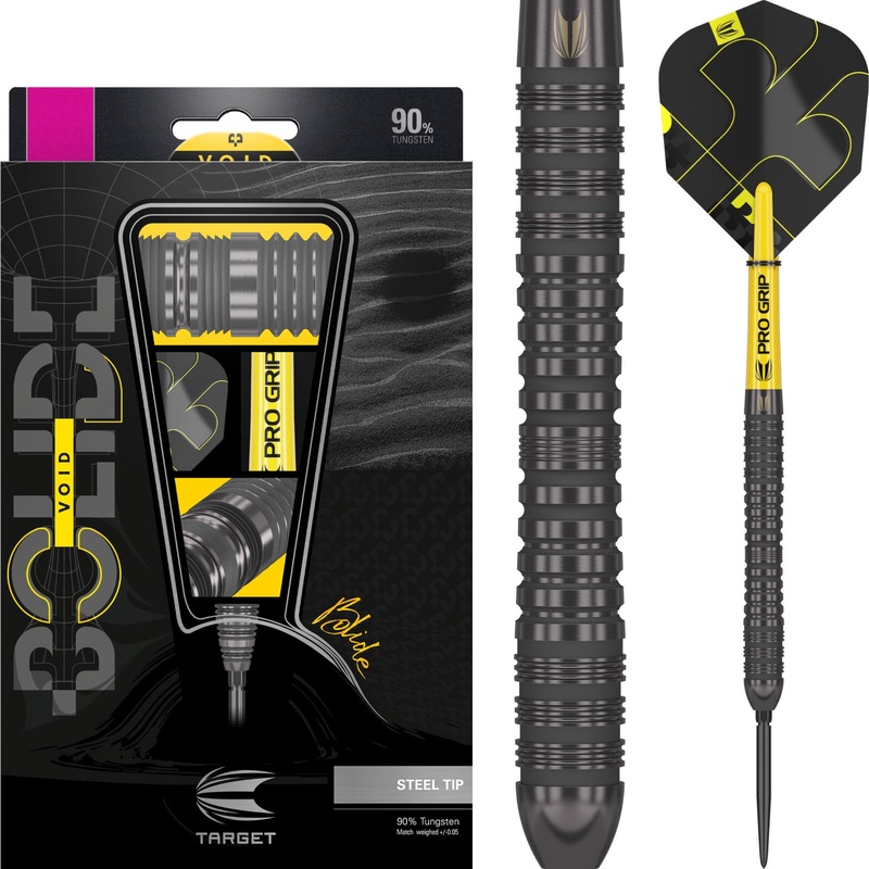 Target – Bolide Void 04 Darts – Swiss Point – Steel Tip – 90% Tungsten – 21g 23g 25g 21 grams