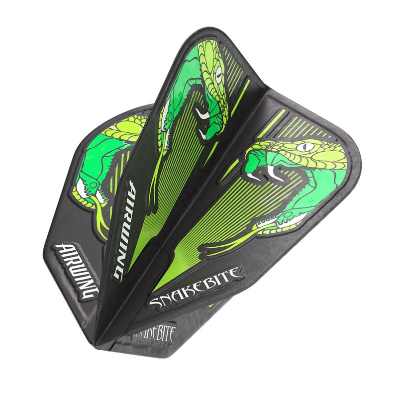 Airwing Peter Wright Moulded Dart Flights Green No2 Standard