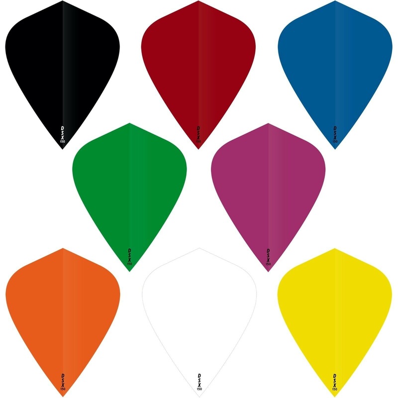*Designa DSX150 Dart Flights – Kite Black