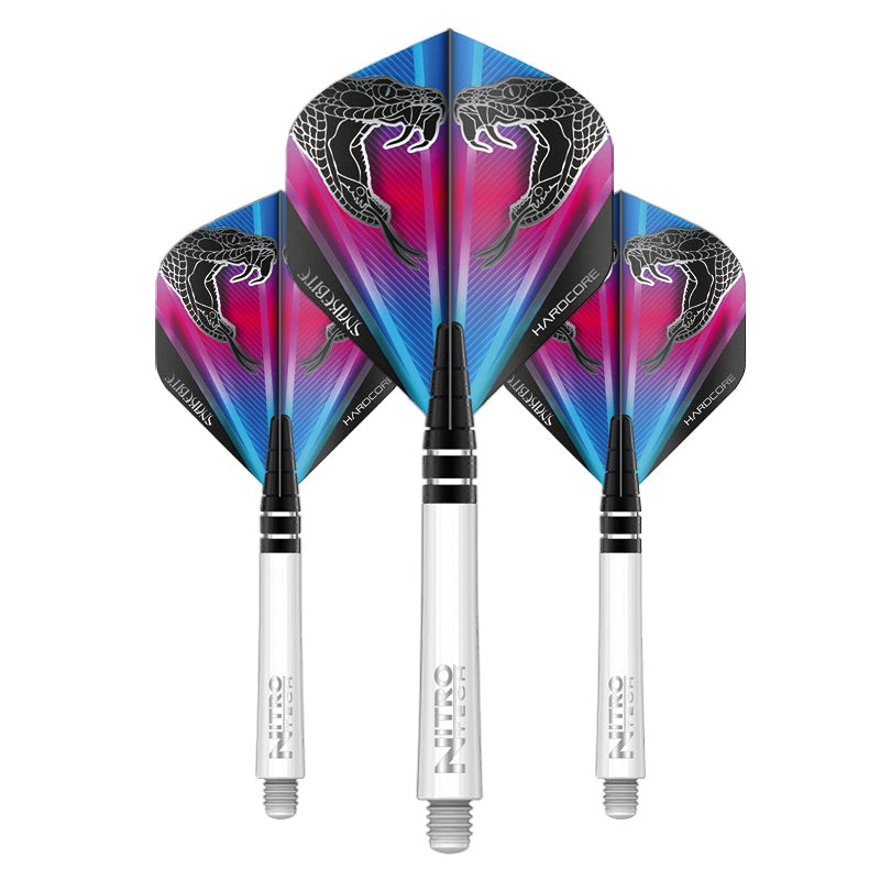 Flight & Shaft Combo – Snakebite Design