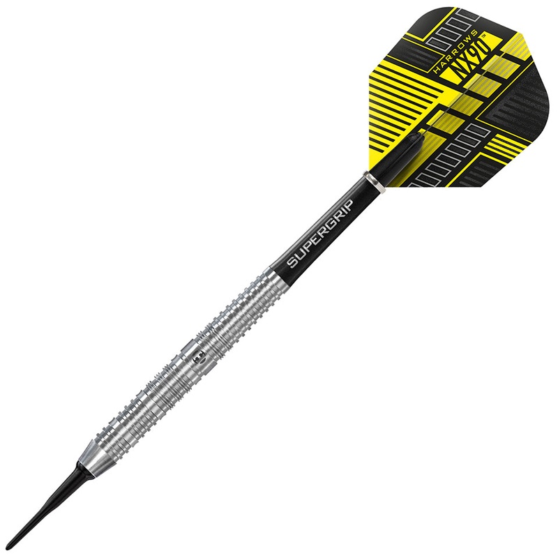 Harrows NX90 Parallel Soft Tip Darts – 18gm