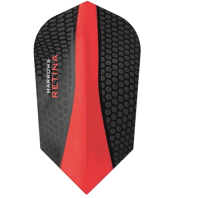 Harrows Retina Slim Red Dart Flights Red