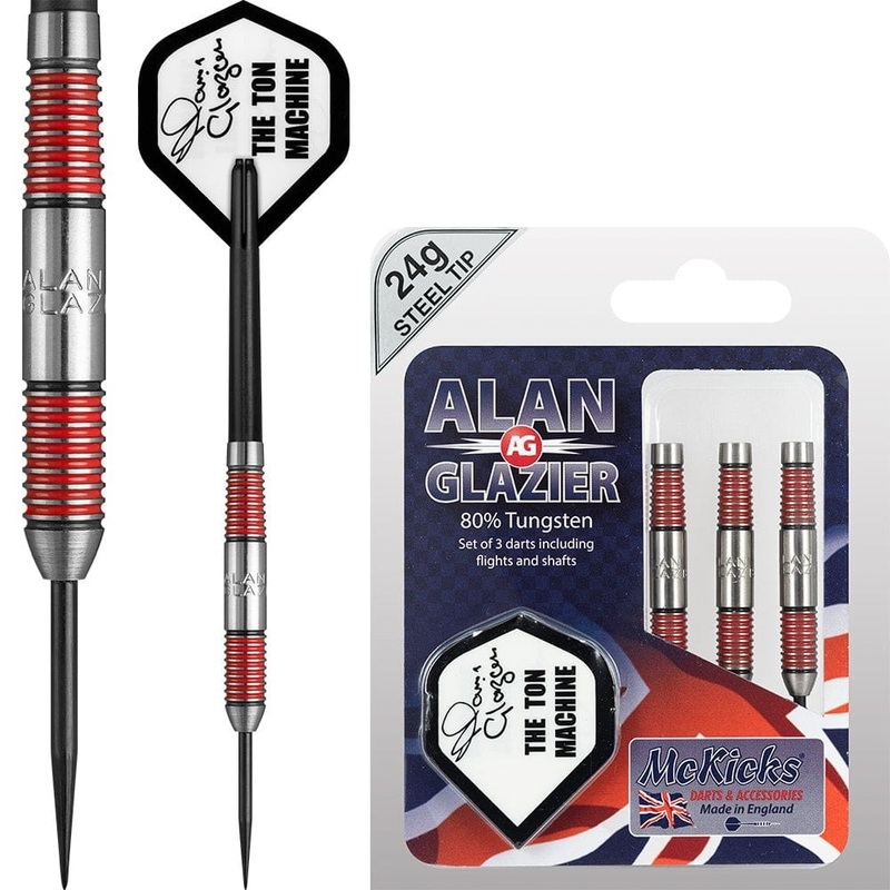 McKicks – Alan Glazier – Steel Tip – Ton Machine 21g