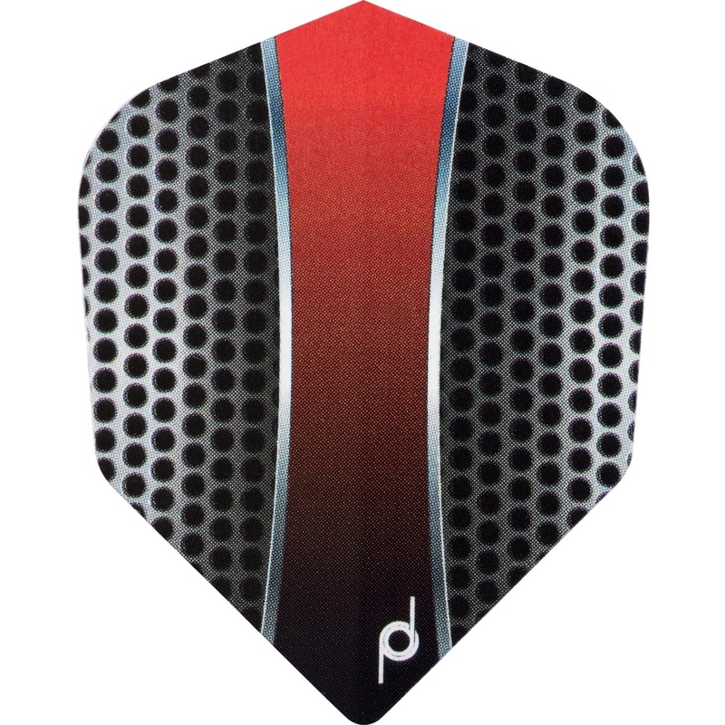 Performance 100 Dart Flights – No6 – Std – Red