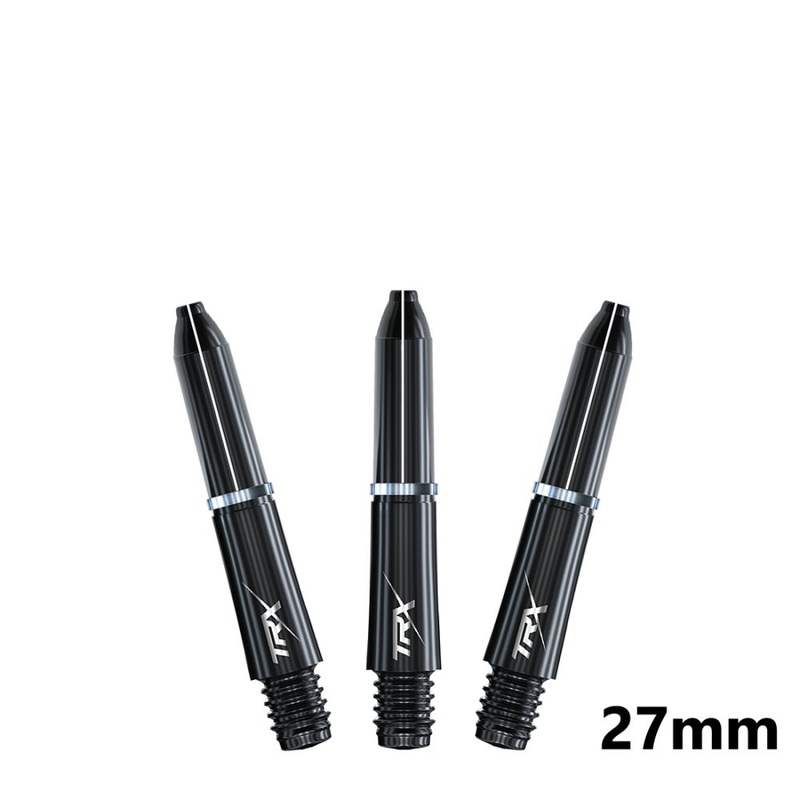 Red Dragon TRX Nylon Dart Shafts Black Extra Short – 27mm