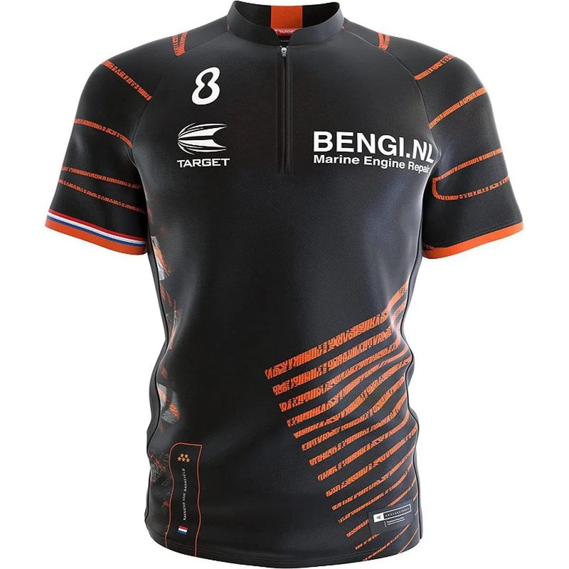 Target Darts Raymond Van Barneveld 2022 Coolplay Replica Shirt Small